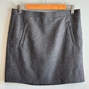 J. Crew Factory NWT Zip Pocket Wool Mini Skirt Bundle - size 6